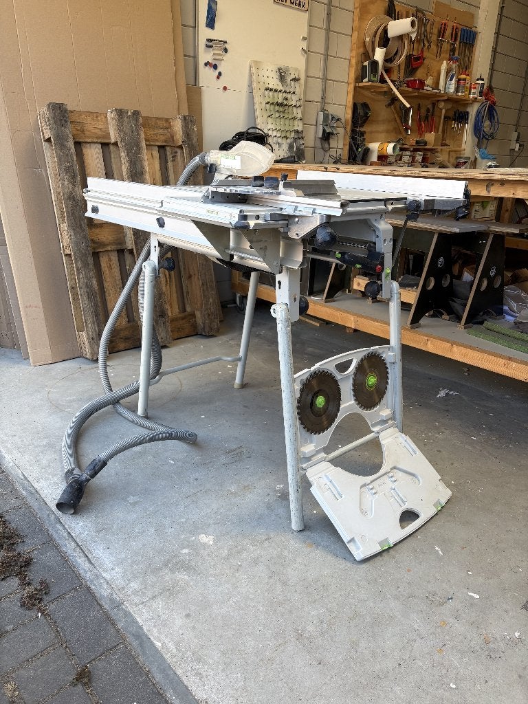 Festool zaagtafel, Ophalen, Gebruikt, Cirkelzaag, 30 tot 70 mm