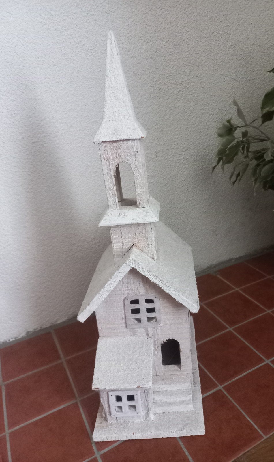 kerk, hout, Ophalen of Verzenden