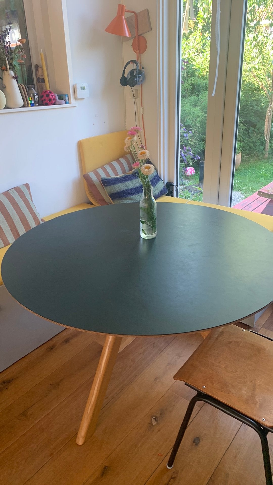 HAY CPH20 ronde eettafel Ø120 cm, Ophalen, Gebruikt, Vijf personen of meer, 100 tot 150 cm