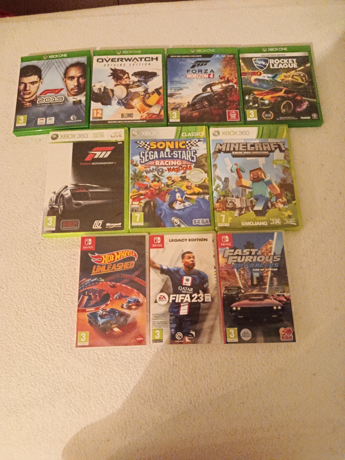 Diverse Xbox One, Xbox 360 en Nintendo Switch games, Ophalen of Verzenden, Zo goed als nieuw, Overige genres