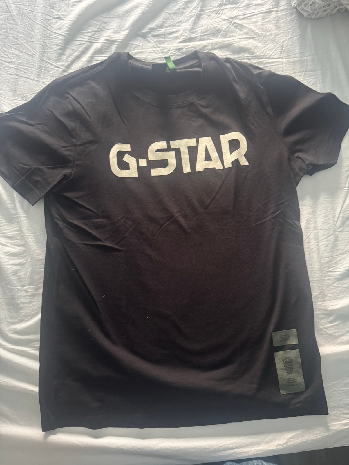 G star T shirt, Ophalen of Verzenden, Zo goed als nieuw, Maat 52/54 (L), Zwart