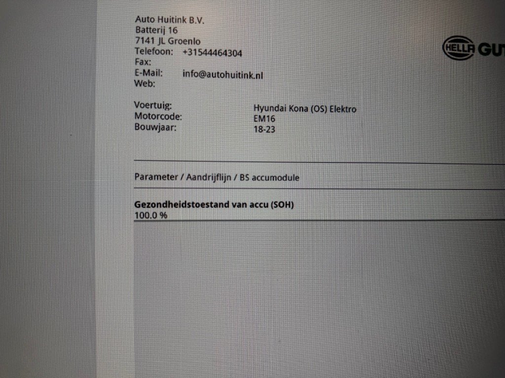 Hyundai Kona 64 kWh Fashion 100% SOH - Head Up - dodeh detec, Dealer onderhouden, Gebruikt, Origineel Nederlands, Lease
