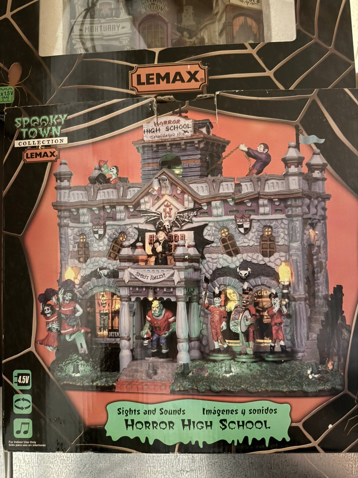 lemax spookytown horror highscool, Ophalen of Verzenden, Zo goed als nieuw