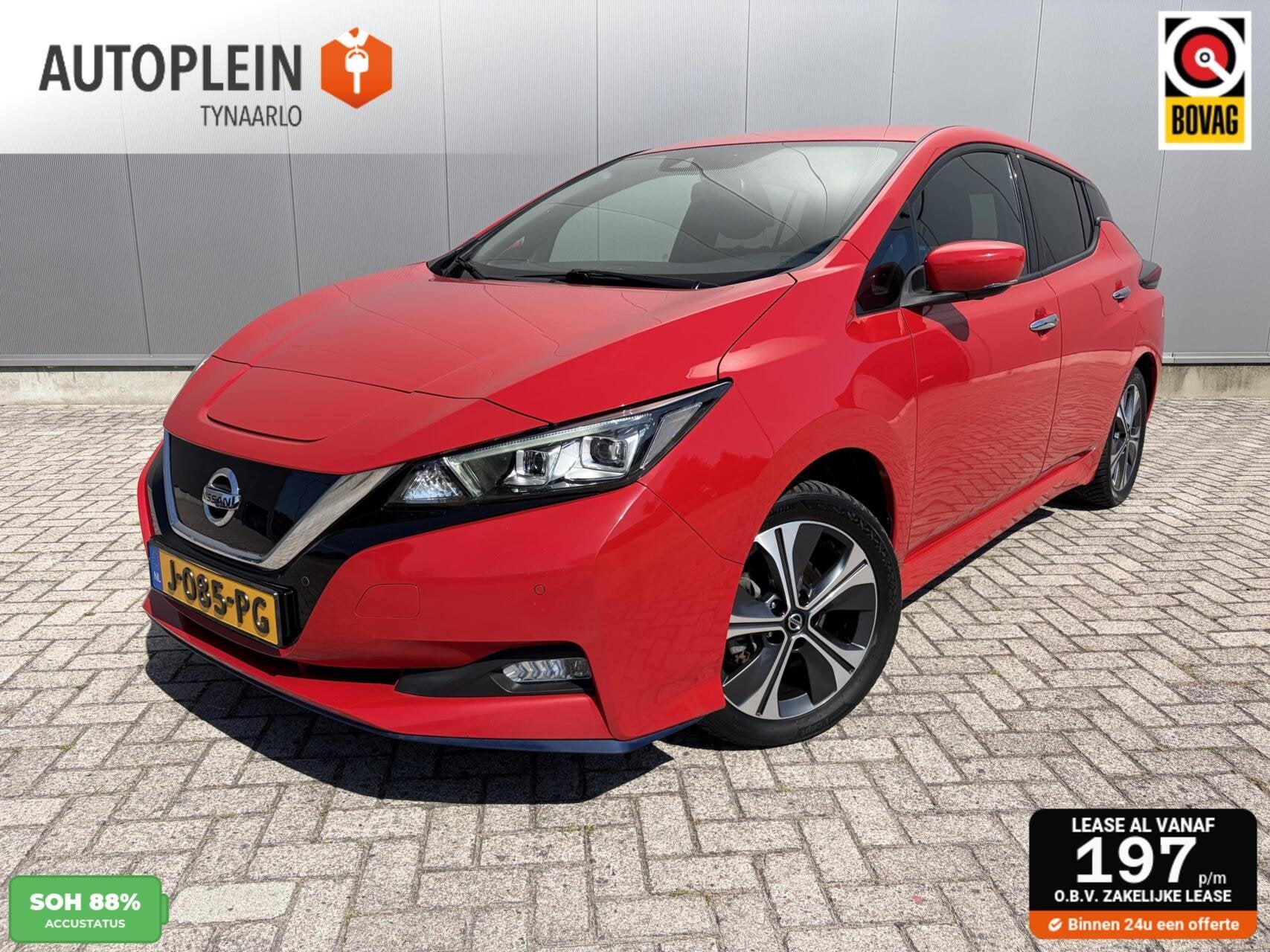 Nissan LEAF e+ N-Connecta 62 kWh 1e eig|Dealer OH|Trekhaak|C, Gebruikt, Met garantie (alle), 62 kWh, 385 km