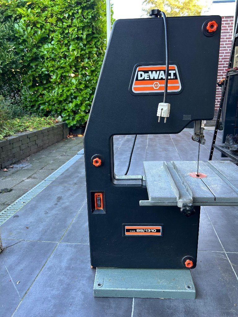 De Walt lintzaagmachine, Ophalen, Gebruikt