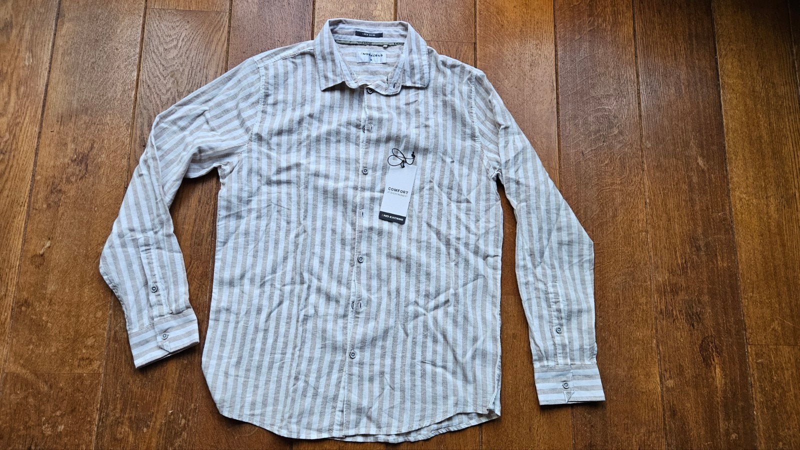 Linnen blouse No Ecess maat M. Nieuw, Ophalen of Verzenden, Nieuw