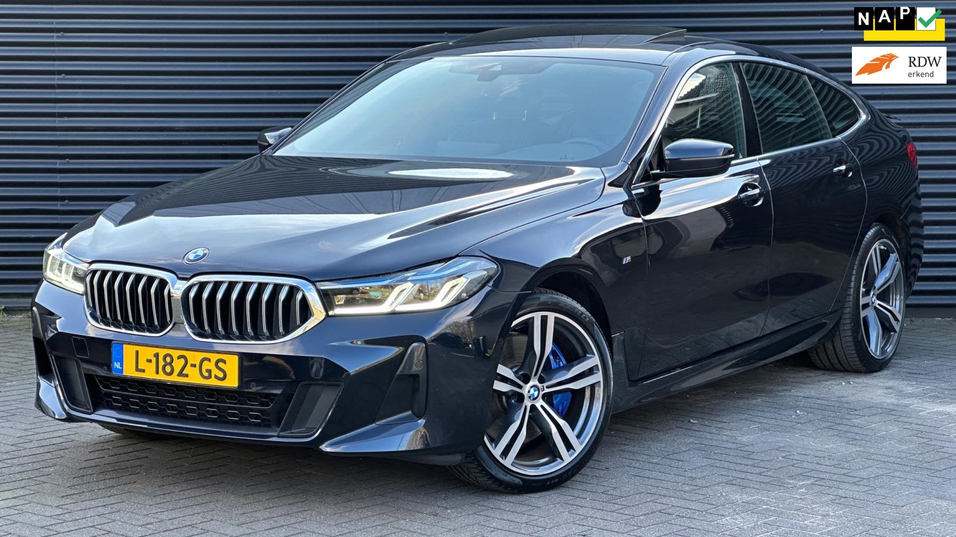 BMW 6-serie Gran Turismo 630i M-sport Edition + | Pano | Las, Auto's, Automaat, Gebruikt, 4 cilinders, 259 pk