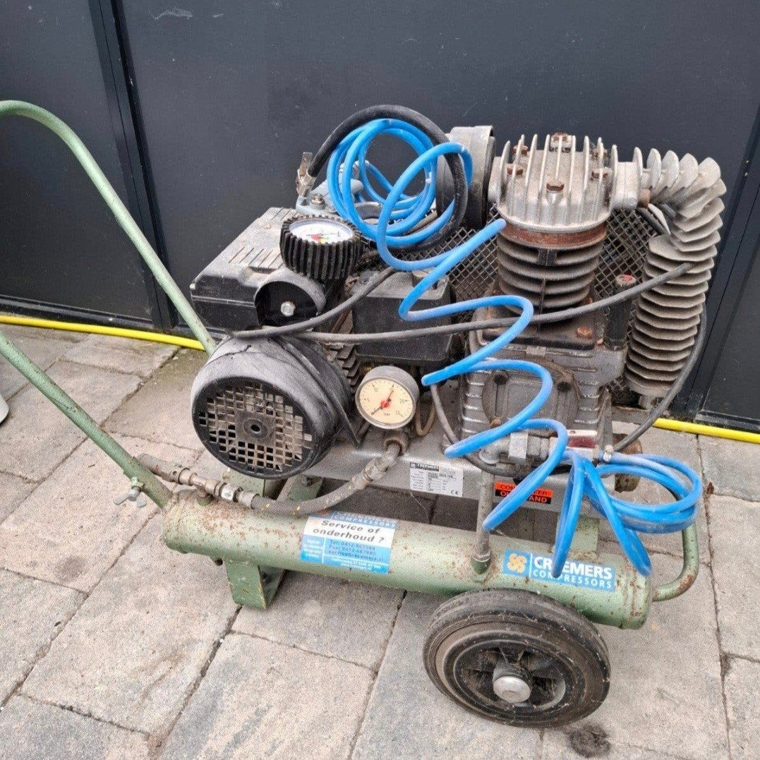 compressor, Ophalen, Gebruikt, Minder dan 200 liter/min, Mobiel
