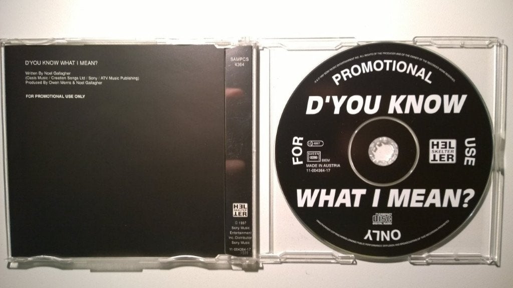 Oasis - D'You Know What I Mean (Promo), Cd's en Dvd's, Ophalen of Verzenden, Zo goed als nieuw, Pop, Promo