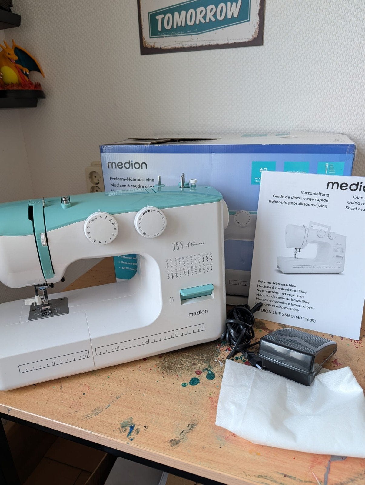 Medion Life SM60 (MD 10689) Naaimachine, Hobby en Vrije tijd, Naaimachines en Toebehoren, Ophalen of Verzenden, Nieuw, Naaimachine