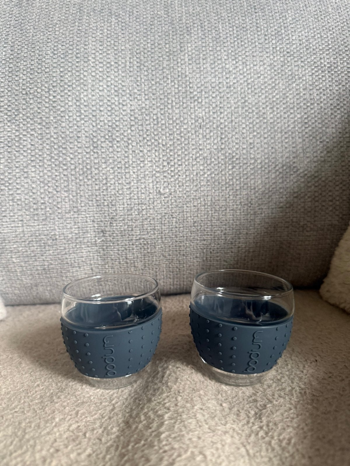 Bodum 2 espresso kopjes bekers, Huis en Inrichting, Keuken | Servies, Verzenden, Zo goed als nieuw, Overige stijlen, Kop(pen) en/of Schotel(s)