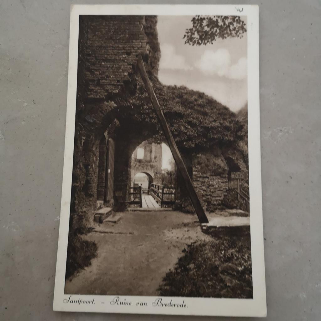 Santpoort Ruïne van Brederode 1941, Verzenden, 1940 tot 1960