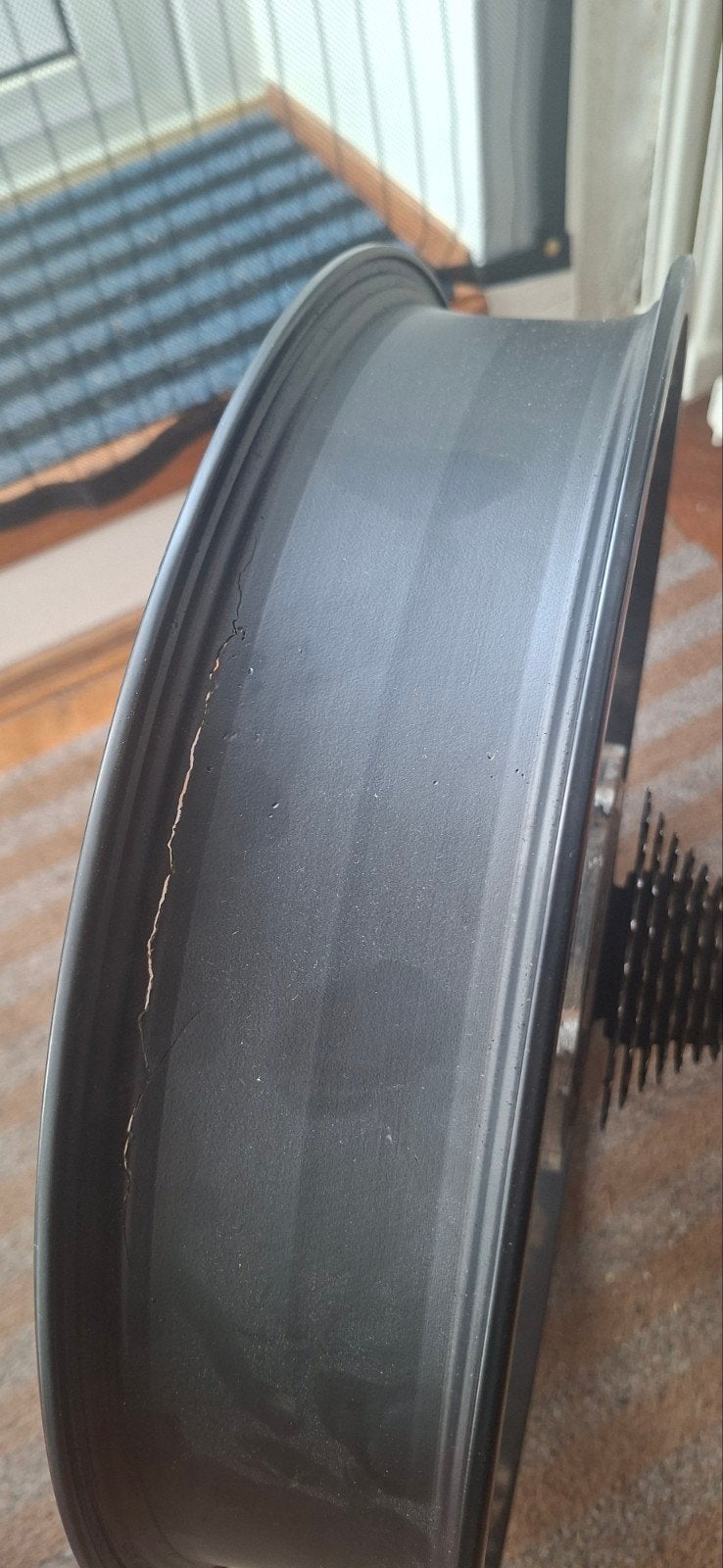 V20 2026 500w motor met rode kabel (velg defect), Ophalen of Verzenden, Gebruikt, Elektrische fiets, Motor