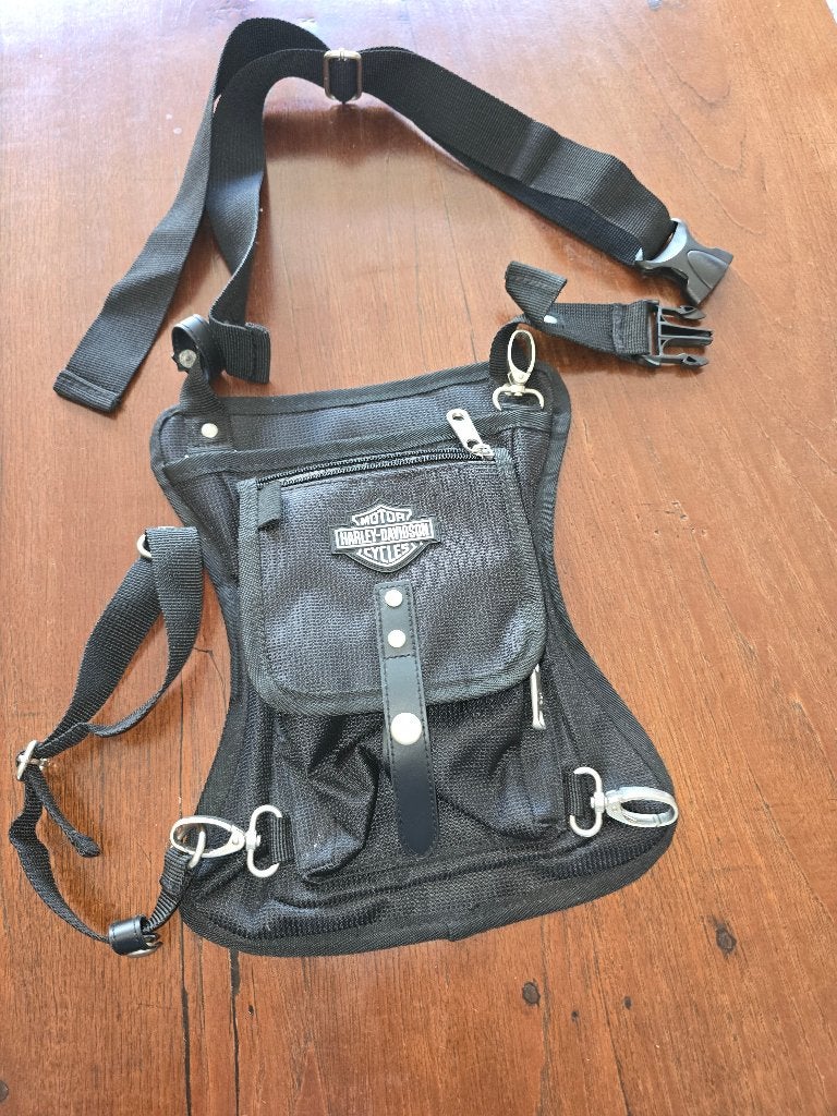 Harley-Davidson Beentas - Slechts 1x gebruikt, Motoren, Dames, Ophalen of Verzenden, Tweedehands, Harley-Davidson