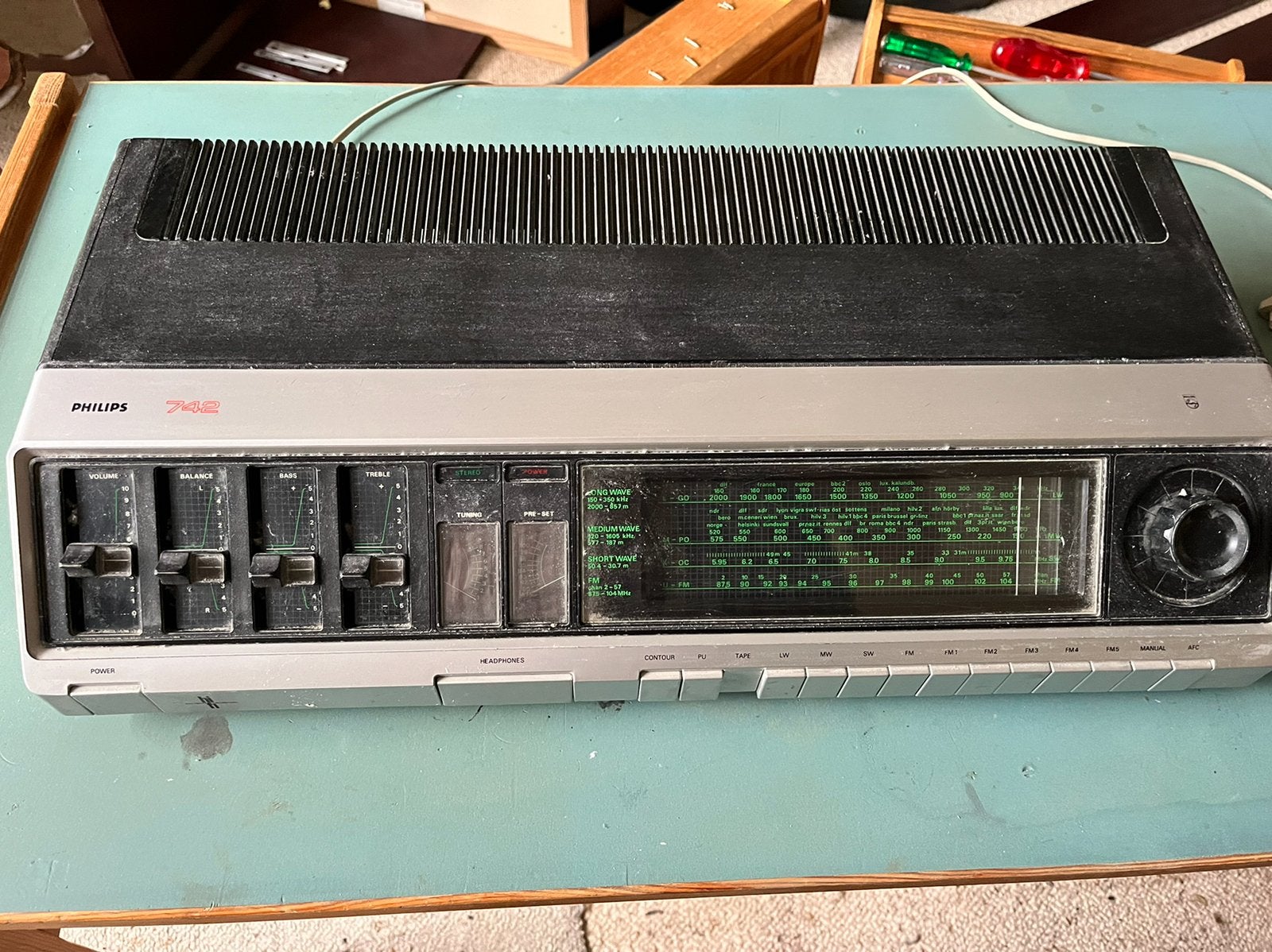 Philips Receiver 22RH 742/00, Ophalen, Zo goed als nieuw