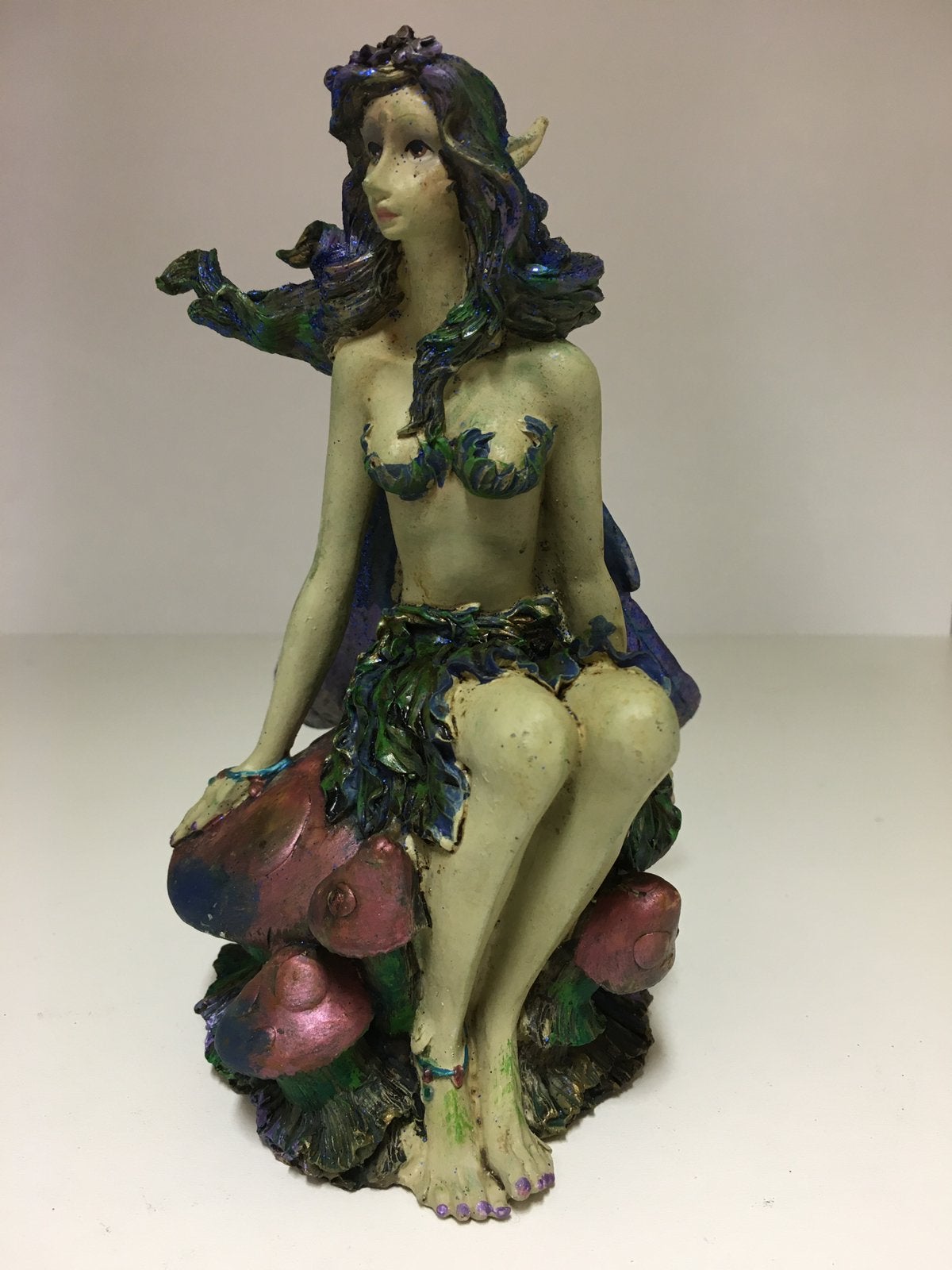 pixie bos elf Elfynisha, Verzamelen, Beelden en Beeldjes, Verzenden, Zo goed als nieuw, Fantasy