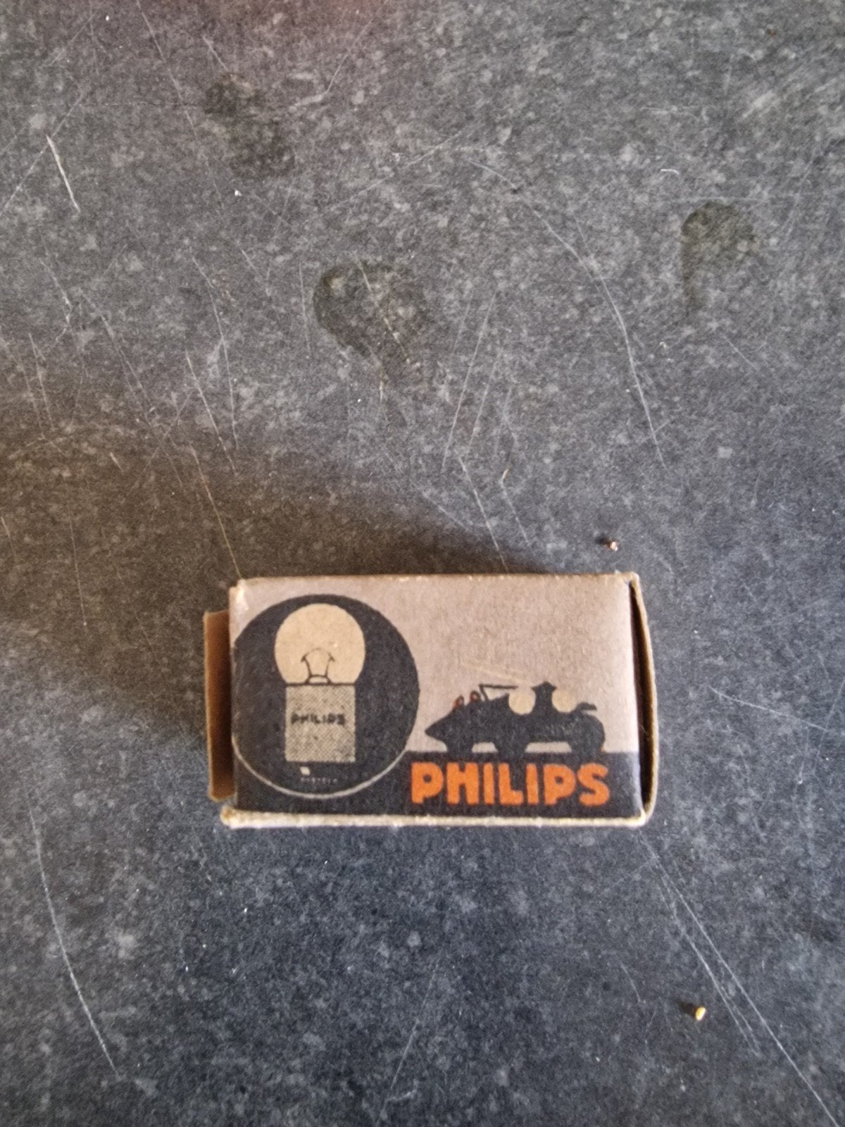 Vintage Philips gloeilamp in originele verpakking, Ophalen of Verzenden