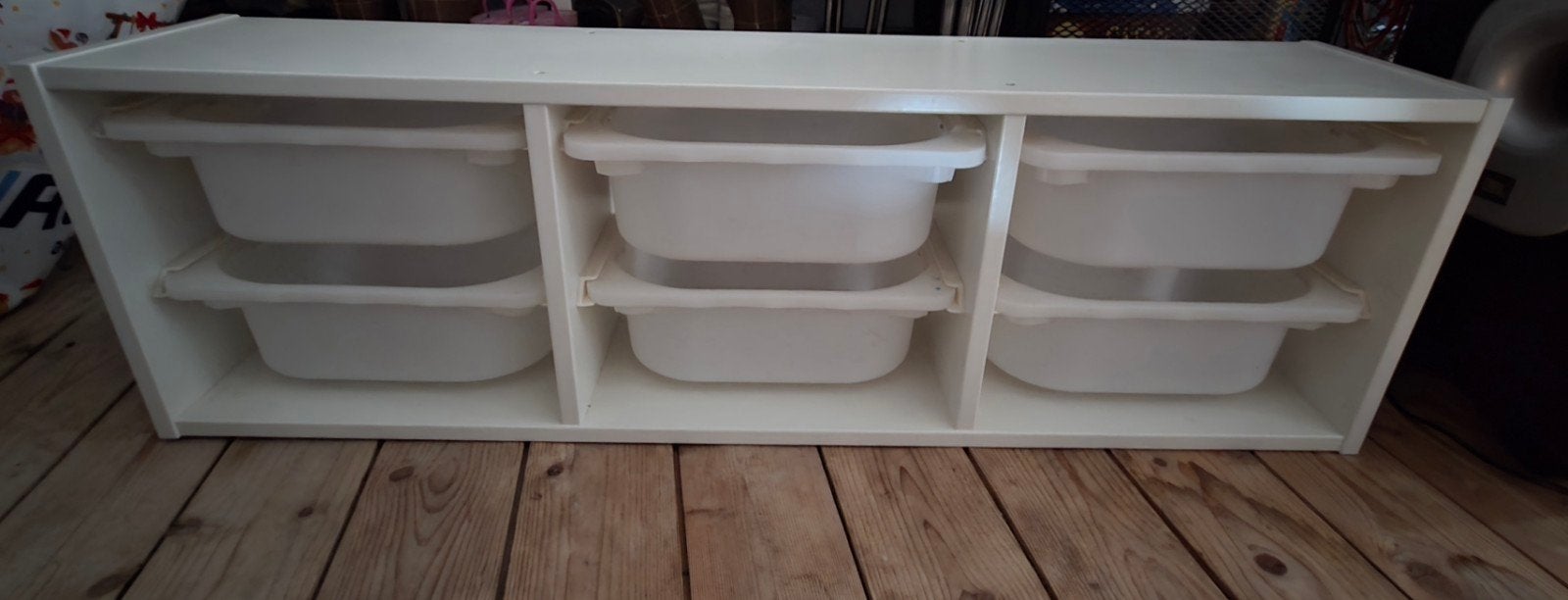 ikea trofast wandopberger met bakken, Ophalen, Gebruikt, 50 tot 100 cm, Minder dan 100 cm