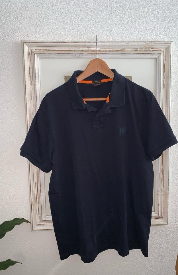 Hugo  BOSS Slim Fit Polo - Maat XL, Ophalen of Verzenden, Zo goed als nieuw, Maat 56/58 (XL), Blauw