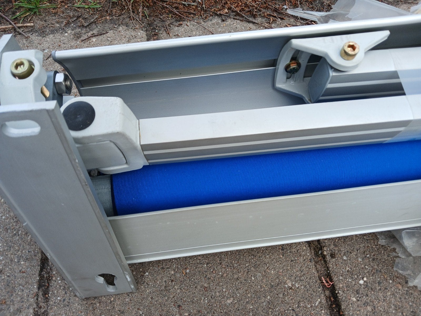 NIEUW knikarmscherm 400 x 160., Ophalen