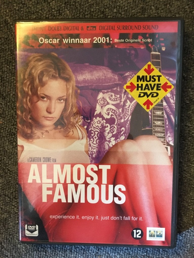 DVD Almost Famous ; Regie: Cameron Crowe, Engels, Alle leeftijden, Ophalen of Verzenden, Film