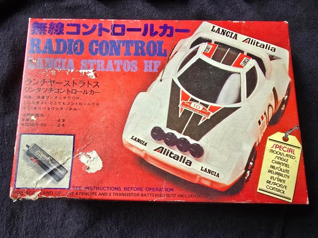 Radiografisch bestuurbare auto Lancia Stratos HF, Overige merken, Gebruikt, Ophalen of Verzenden, -