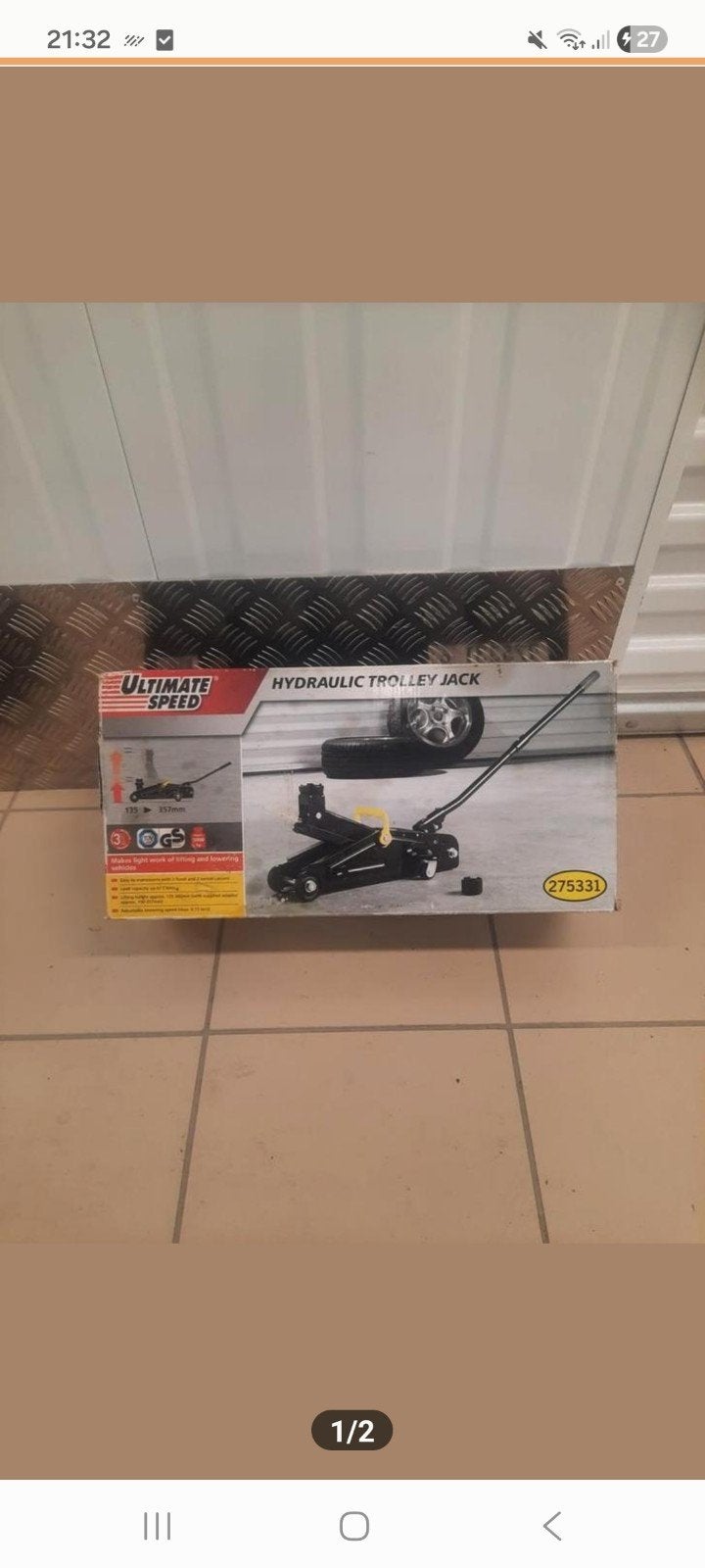 Nieuwe Ultimate Speed Hydraulische Garagekrik, Ophalen of Verzenden, Nieuw, Hydraulisch, Garagekrik