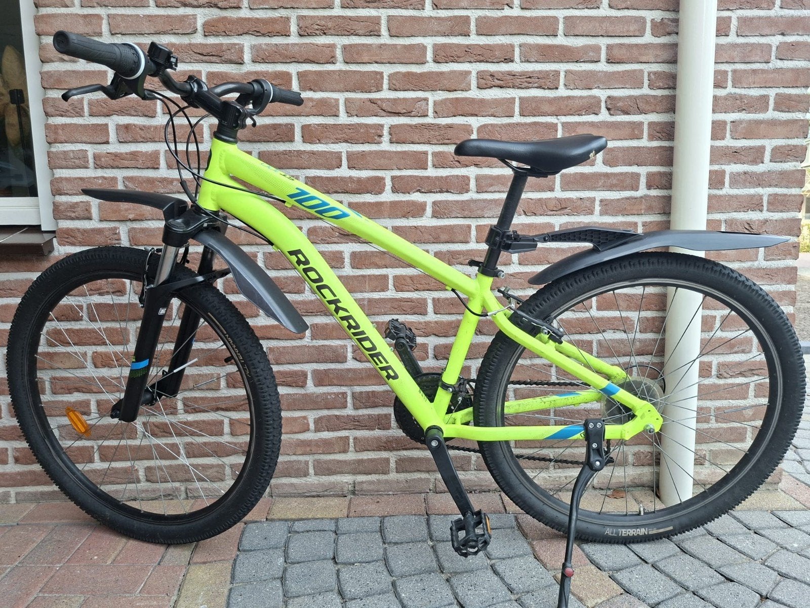 Rockrider ST 100 Mountainbike - Gebruikt, met spatborden, Fietsen en Brommers, Gebruikt, Meer dan 20 versnellingen, Ophalen, Overige merken