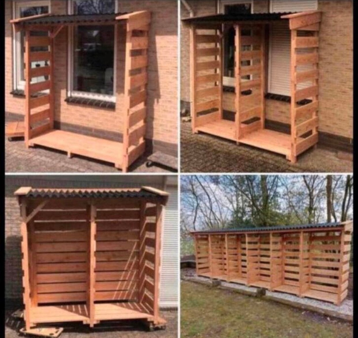 Houtopslag haardhout diverse maten NIEUW, Tuin en Terras, Ophalen of Verzenden, Zo goed als nieuw, Hout, Overige typen