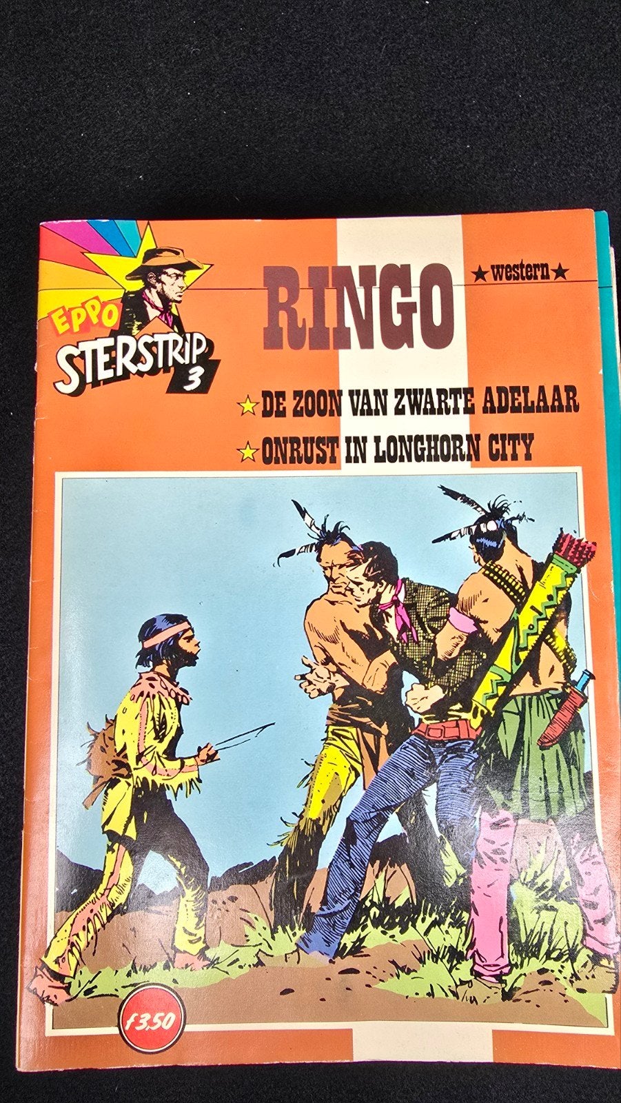 Eppo Sterstrip 3: Ringo - De Zoon van Zwarte Adelaar, Boeken, Stripboeken, Eén stripboek, Ophalen of Verzenden, Gelezen, Verschillende auteurs