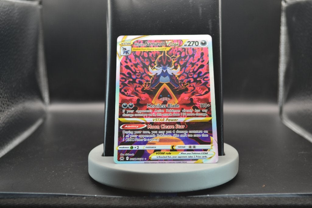 Samurott VSTAR GG52/GG70 Crown Zenith - Pokemon Kaart, Ophalen of Verzenden, Zo goed als nieuw, Losse kaart, Foil