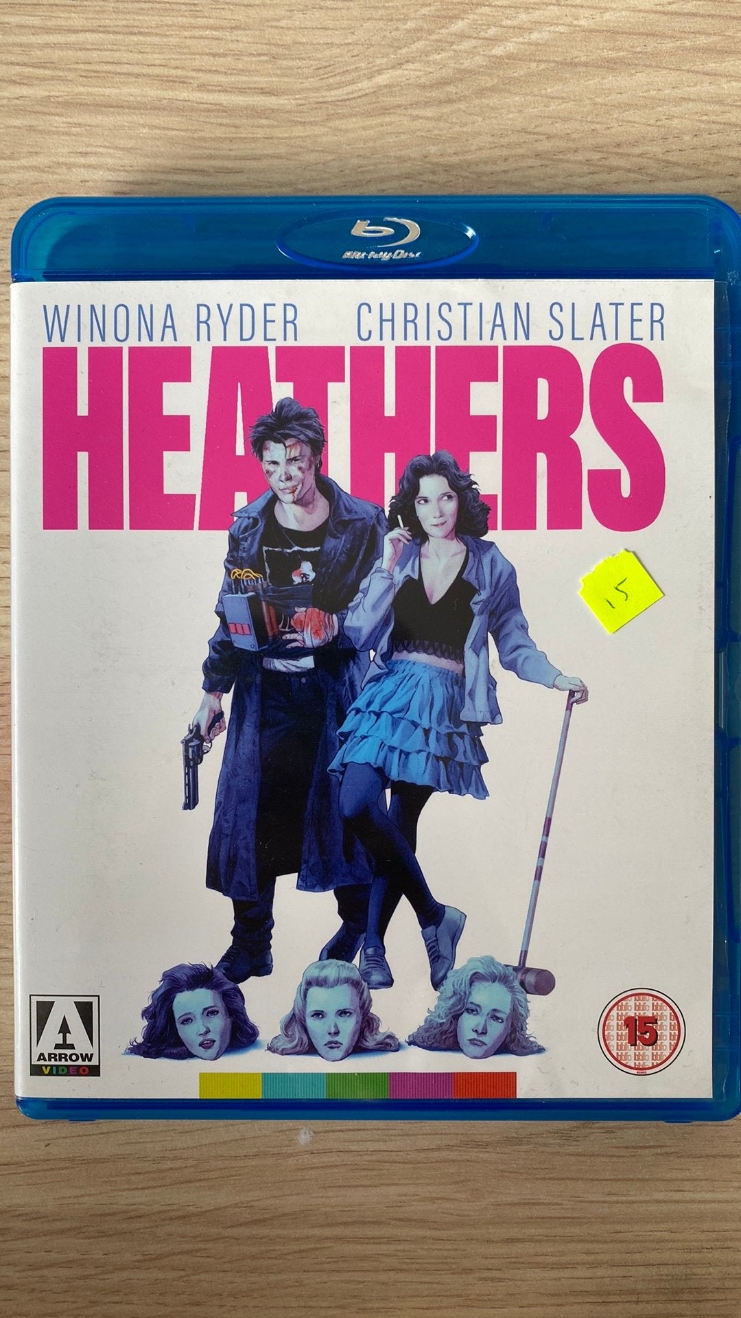 Heathers blu ray, Ophalen of Verzenden, Zo goed als nieuw, Thrillers en Misdaad