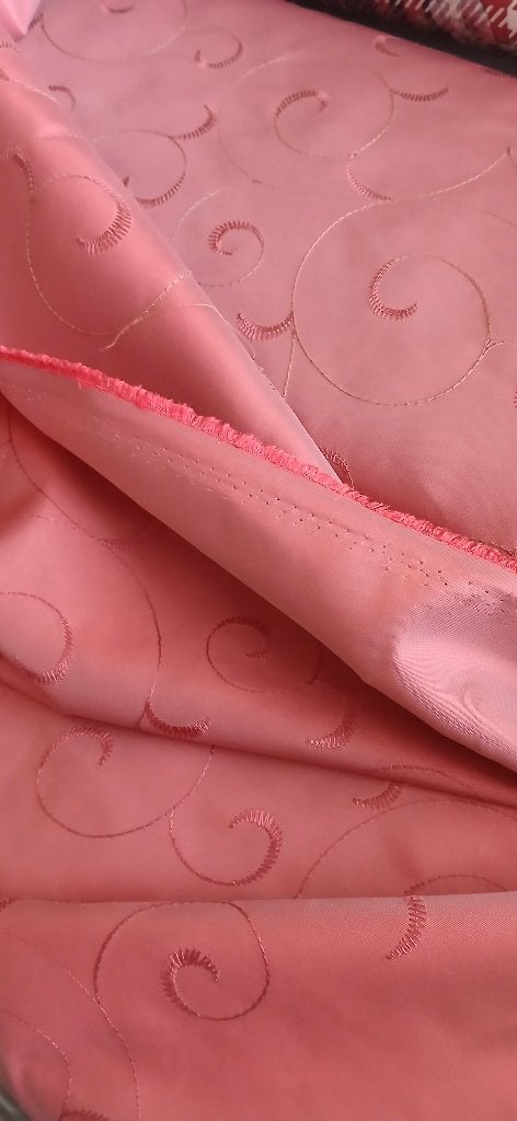 Stof, geborduurde taft, 120 cm of meer, Ophalen of Verzenden, Polyester, Nieuw