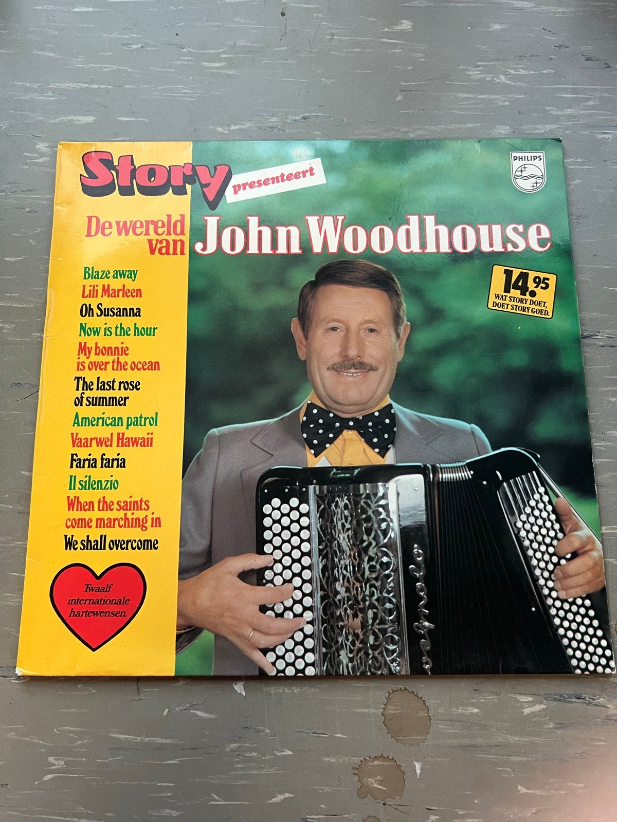Story presenteert: De wereld van John Woodhouse LP, LP, Gebruikt, Overige genres, Ophalen of Verzenden