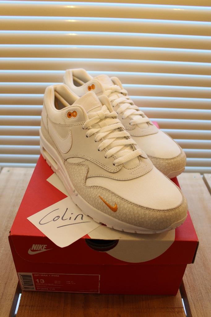 Nike - Air Max 1 Kumquat US13, Overige kleuren, Nike, Nieuw, Ophalen of Verzenden