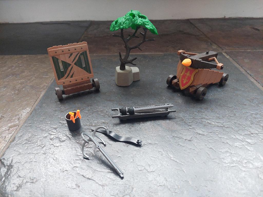 Playmobil Ridderset met katapult, 6041, Ophalen of Verzenden, Gebruikt, Los playmobil