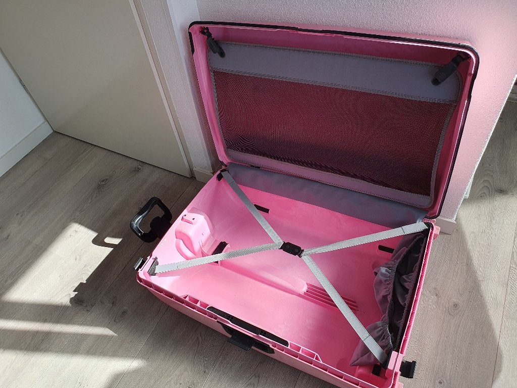 Carlton koffer, Sieraden, Tassen en Uiterlijk, Koffers, Gebruikt, Hard kunststof, 70 cm of meer, 55 cm of meer