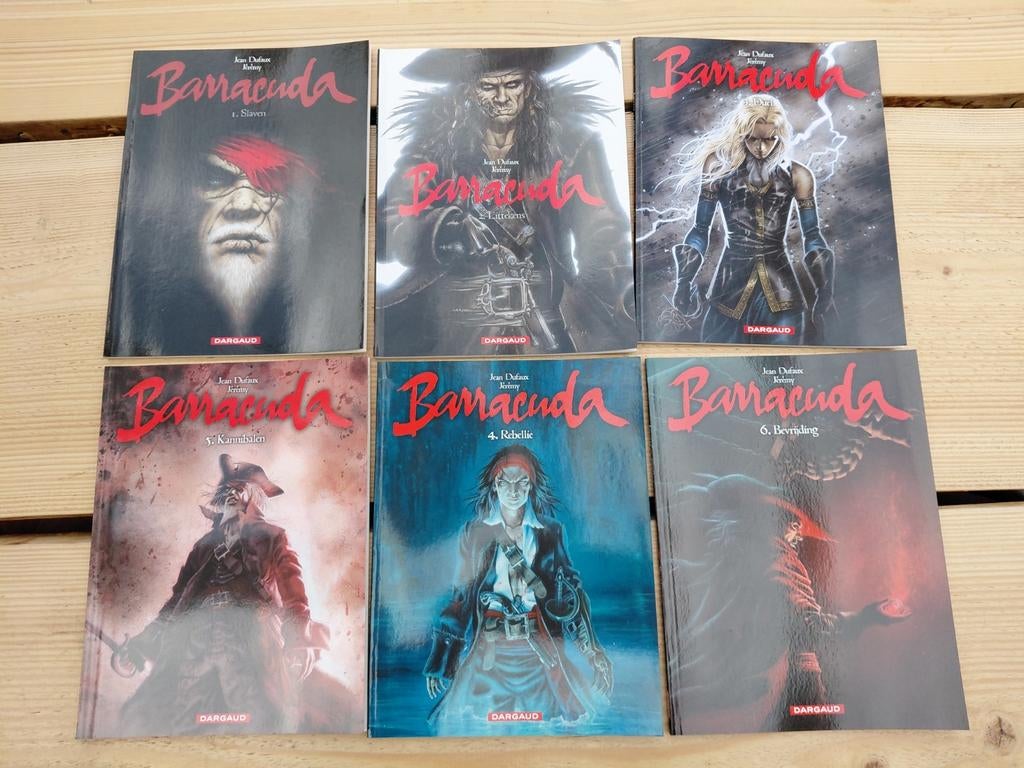 Barracuda stripboeken complete serie (6 delen), Boeken, Stripboeken, Complete serie of reeks, Ophalen, Zo goed als nieuw, Jean Dufaux, Jérémy