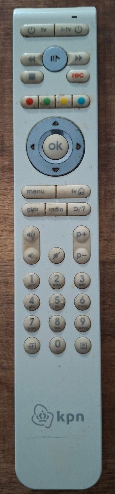 KPN afstandsbediening voor TV en i-TV, Ophalen of Verzenden, Gebruikt, Origineel, Tv