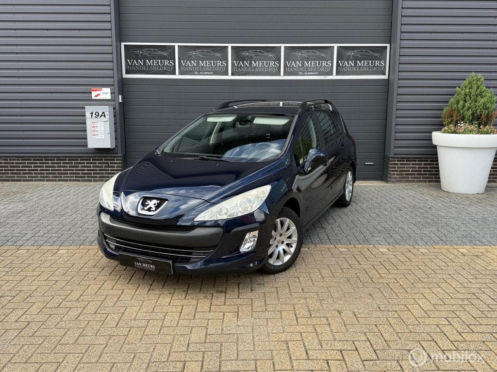 Peugeot 308 SW 1.6 VTi Blue Lease, Airco, trekhaak, navi, ap, Auto's, Voorwielaandrijving, Euro 5, Stof, Gebruikt