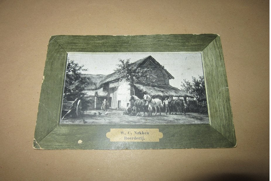 Rotterdam ? - WC Nakken boerderij, Verzamelen, Verzenden, Voor 1920, Gelopen, Zuid-Holland
