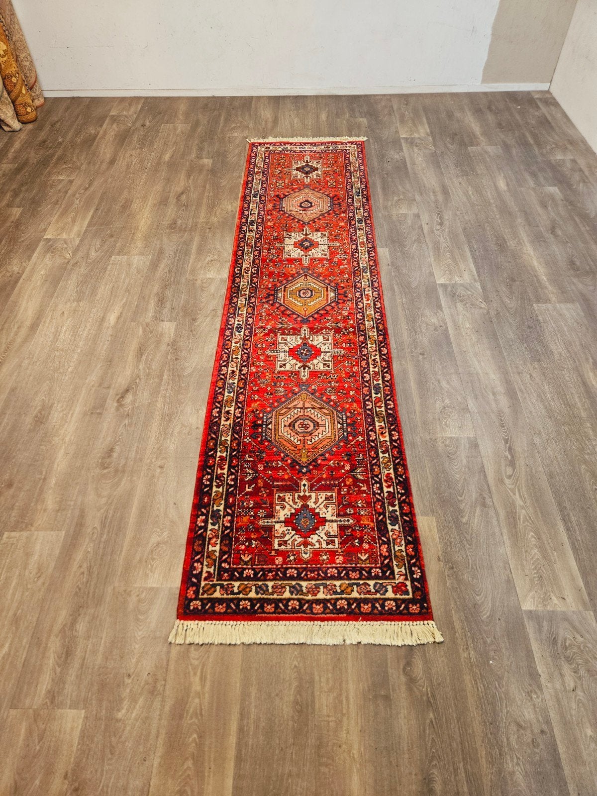 Perzische Loper. Prachtige kleuren en patronen! Weg = Weg!, Crème, 150 tot 200 cm, 200 cm of meer, Ophalen of Verzenden