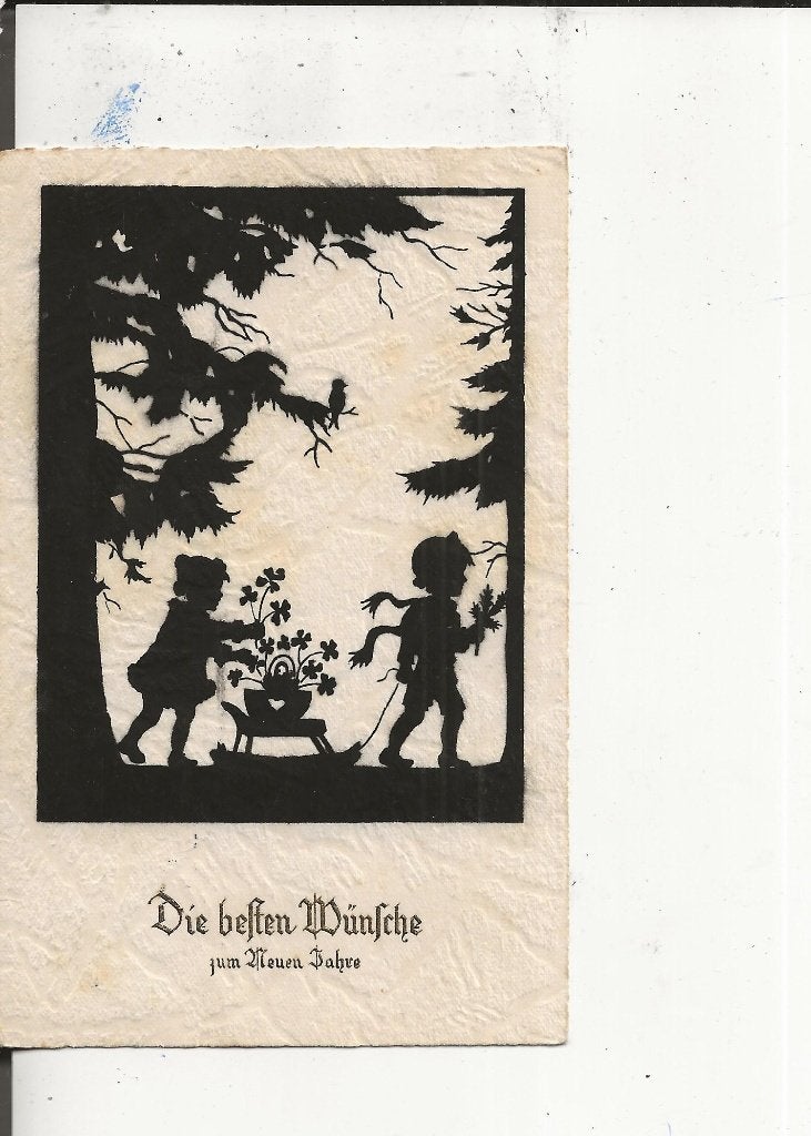 Die besten Wunsche zum Neuen Jahr 30-12 1935, Ophalen of Verzenden, 1920 tot 1940, Gelopen