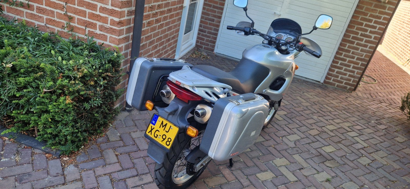 16.200km Aprilia Pegaso garda 650 cube + kofferset, z.g.a.n., Gebruikt, Particulier, Toermotor, 650 cc