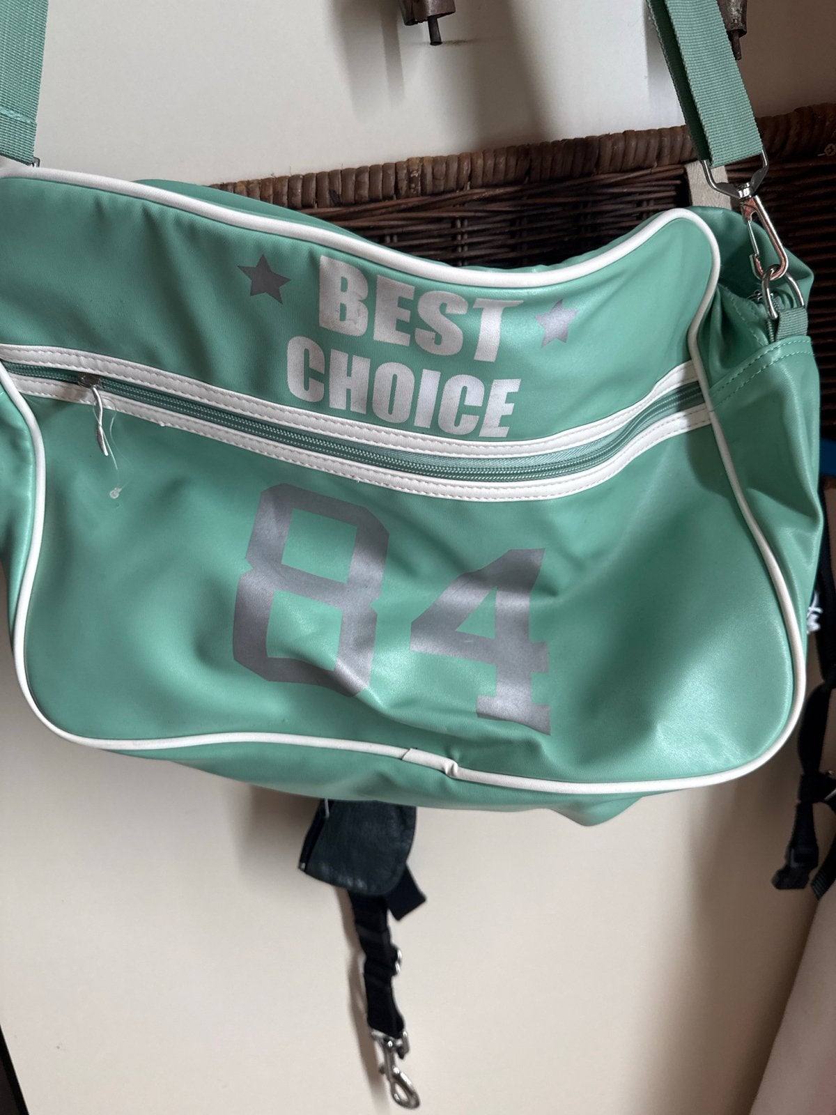 Groene schoudertas 'BEST CHOICE 84', Ophalen of Verzenden, Gebruikt, Groen, Overige merken