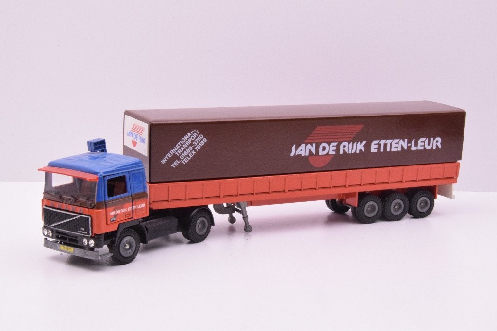 Volvo F12  '' Jan de Rijk - Etten Leur ''  Tekno, Ophalen of Verzenden, Zo goed als nieuw, Bus of Vrachtwagen, Tekno