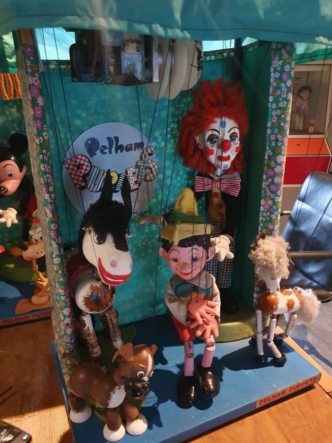 zeer zeldzame pelham puppet automaat automaton, Verzamelen, Ophalen of Verzenden, Zo goed als nieuw