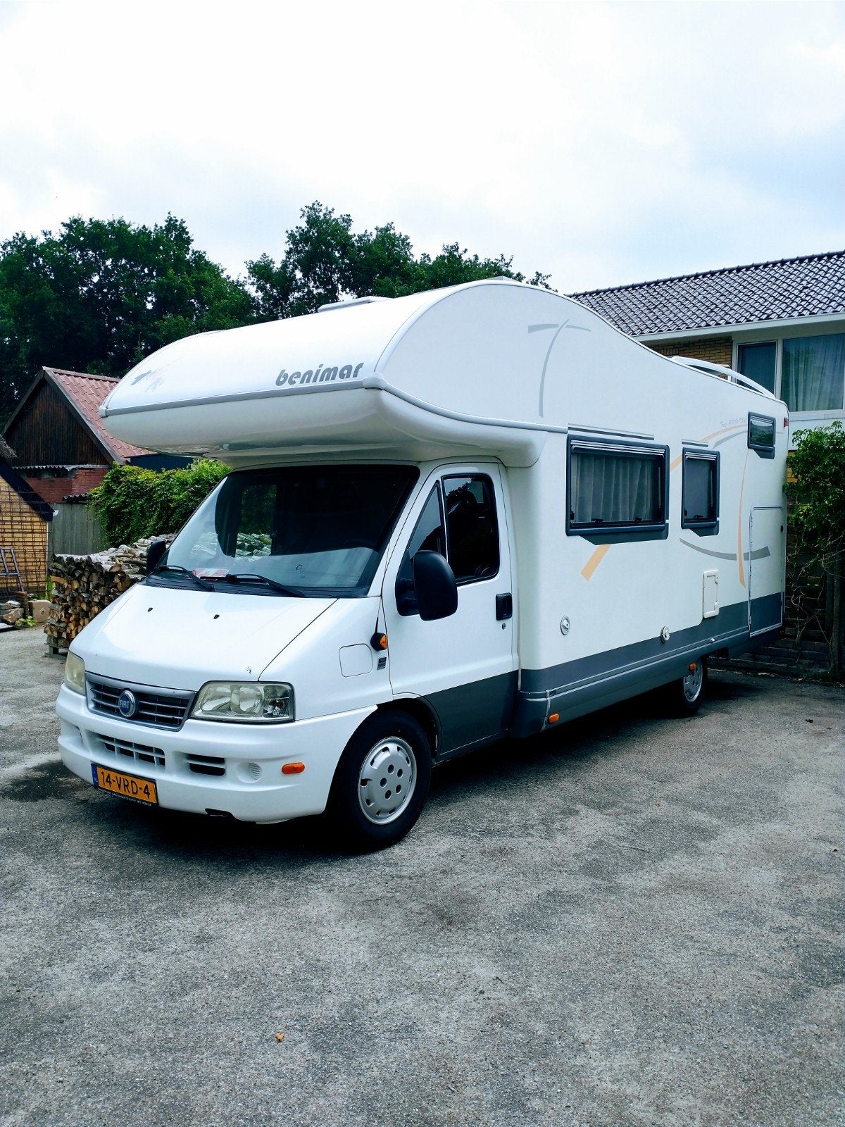 fiat ducato 28 jtd Benimar 7000stx uit 2004, Caravans en Kamperen, Alkoof, Fiat, 6 tot 7 meter, Particulier