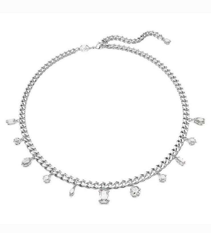 New Swarovski Necklace, Nieuw, Ophalen of Verzenden, Verstelbaar, Zilver