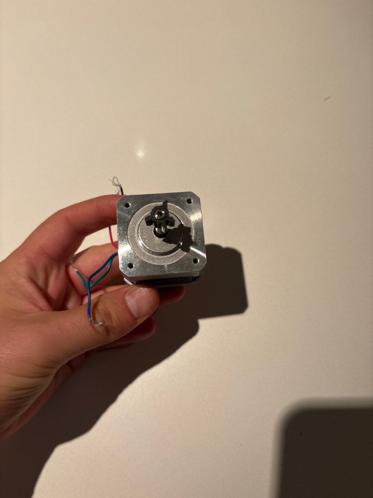 Stappenmotor NEMA 17 voor 3D-printers en CNC-machines, Ophalen of Verzenden, Gebruikt, Elektromotor